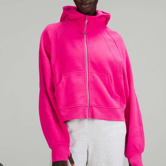 Lululemon Scuba Zip in Sonic Pink - Picture 2 of 2